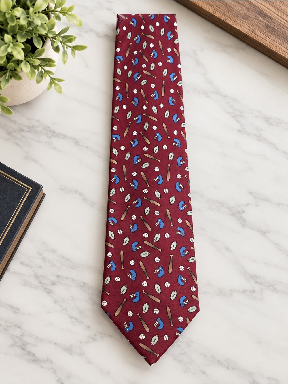 Jos. A. Bank The Miracle Collection Sports Mania Silk Tie